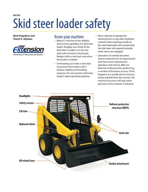 skid steer loader osha|free skid steer training materials.